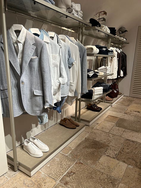 Brunello Cucinelli LVMH Louis Vuitton style fashion luxury quiet luxury Paris New York London Dubai Abu Dhabi style Bernard Arnault Alexandre Arnault Frederic Arnault