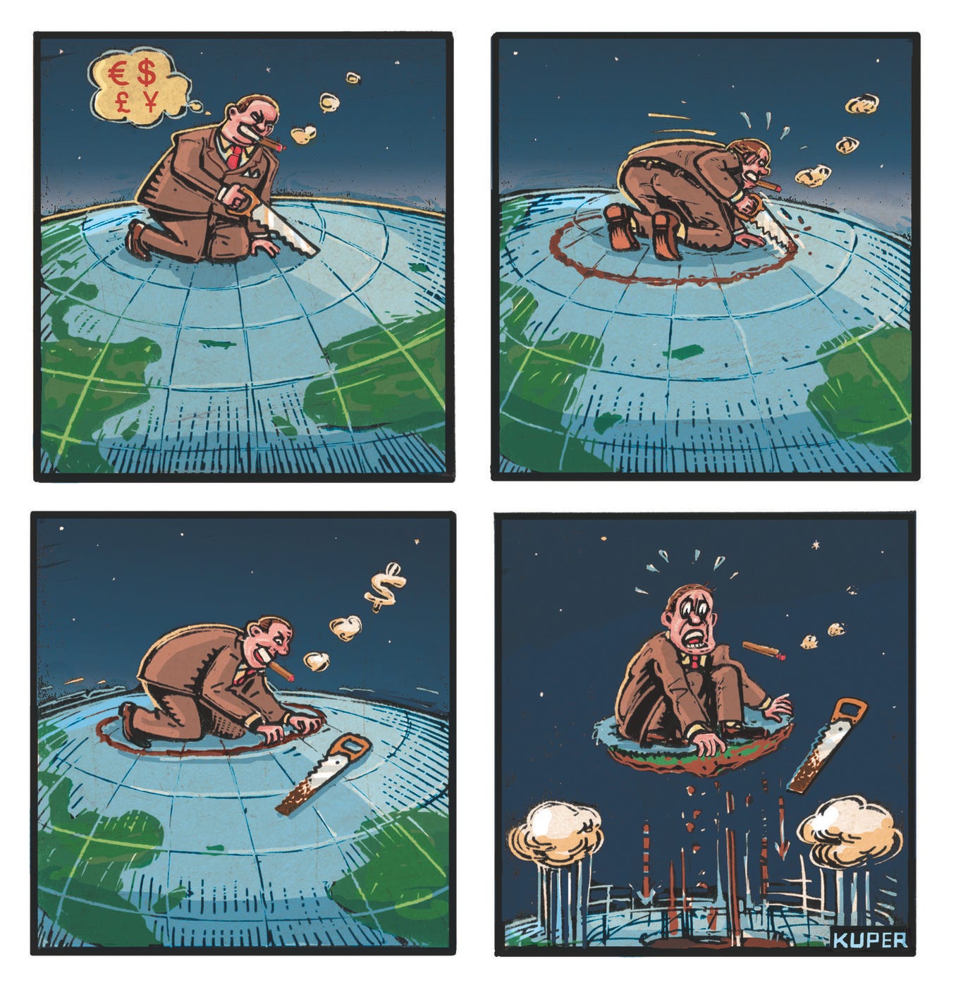 Big oil is a threat to us all