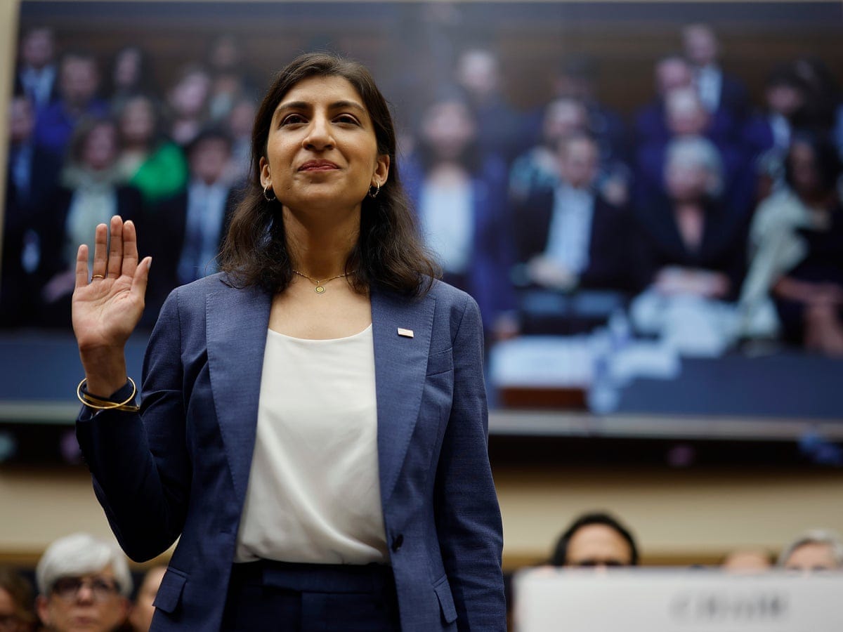 Republicans attack FTC chair and big tech critic Lina Khan at House hearing  | US politics | The Guardian