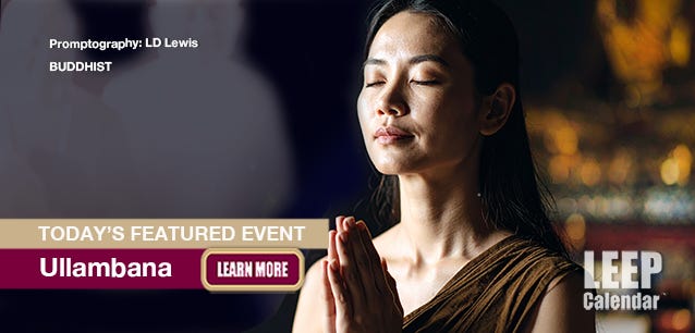 A Buddhist woman praying for her ancestors. Promptography LD Lewis.