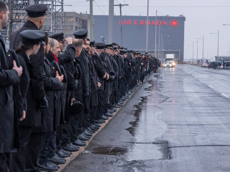 ‘We couldn’t hold back our tears’: Former Air Canada Jazz pilot pays respects to Antoine Forest