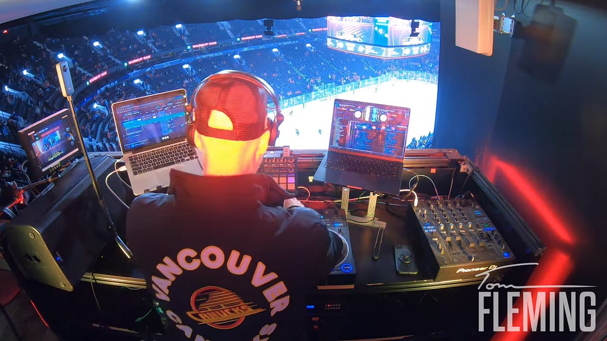 The Canucks’ DJ is leaving the team after five years