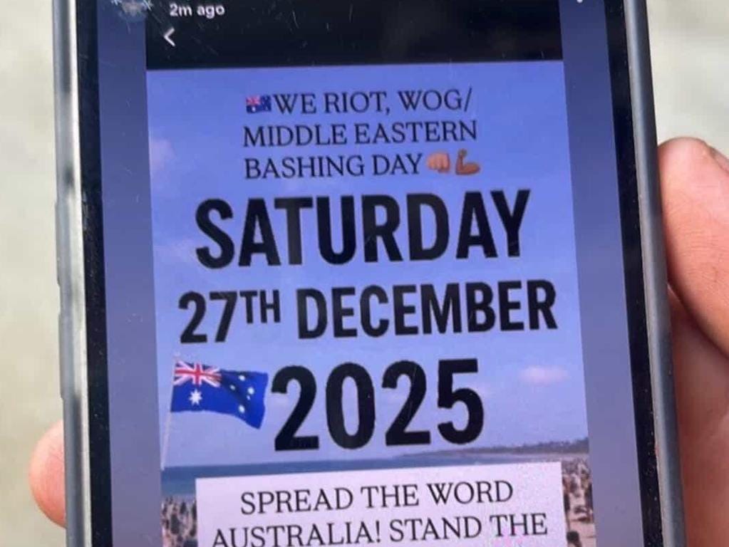 Another view of the image being circulated. Picture: Supplied