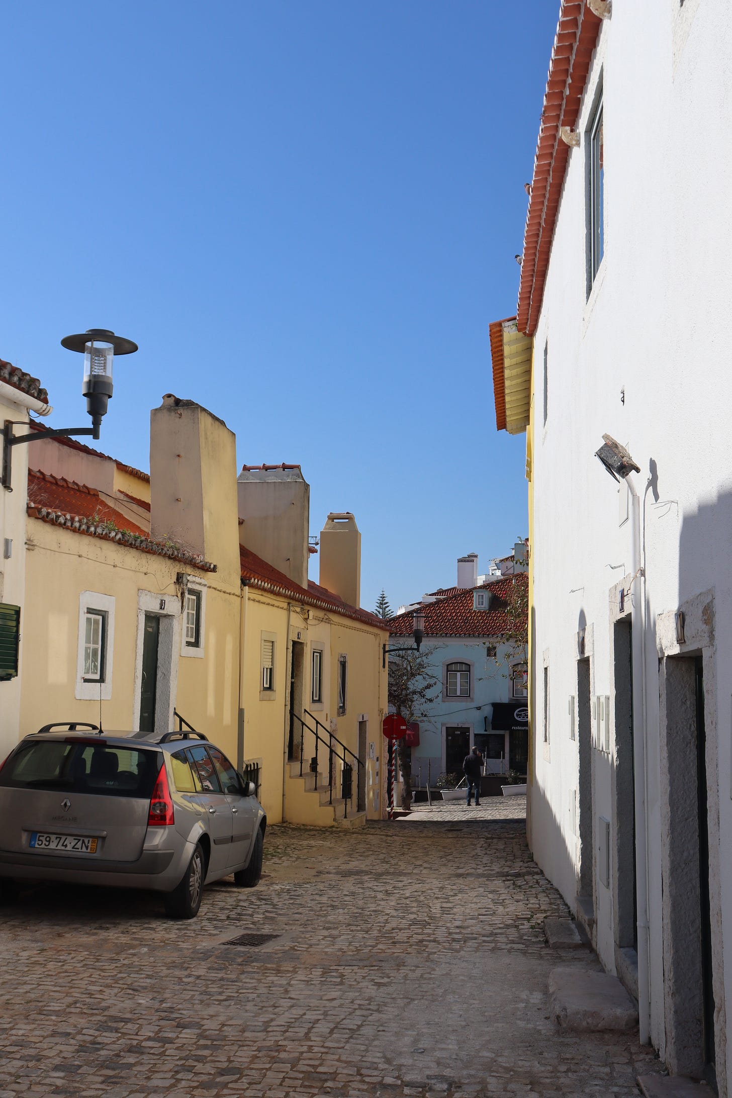 Village Street in Paco de Arcos. Village Street in Paco de Arcos.