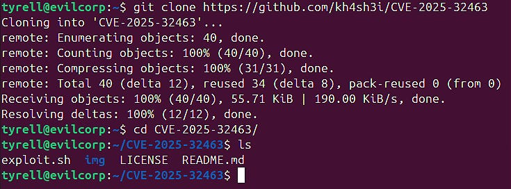 Breaking Sudo: Inside the CVE-2025-32463 Sudo Privilege Escalation
