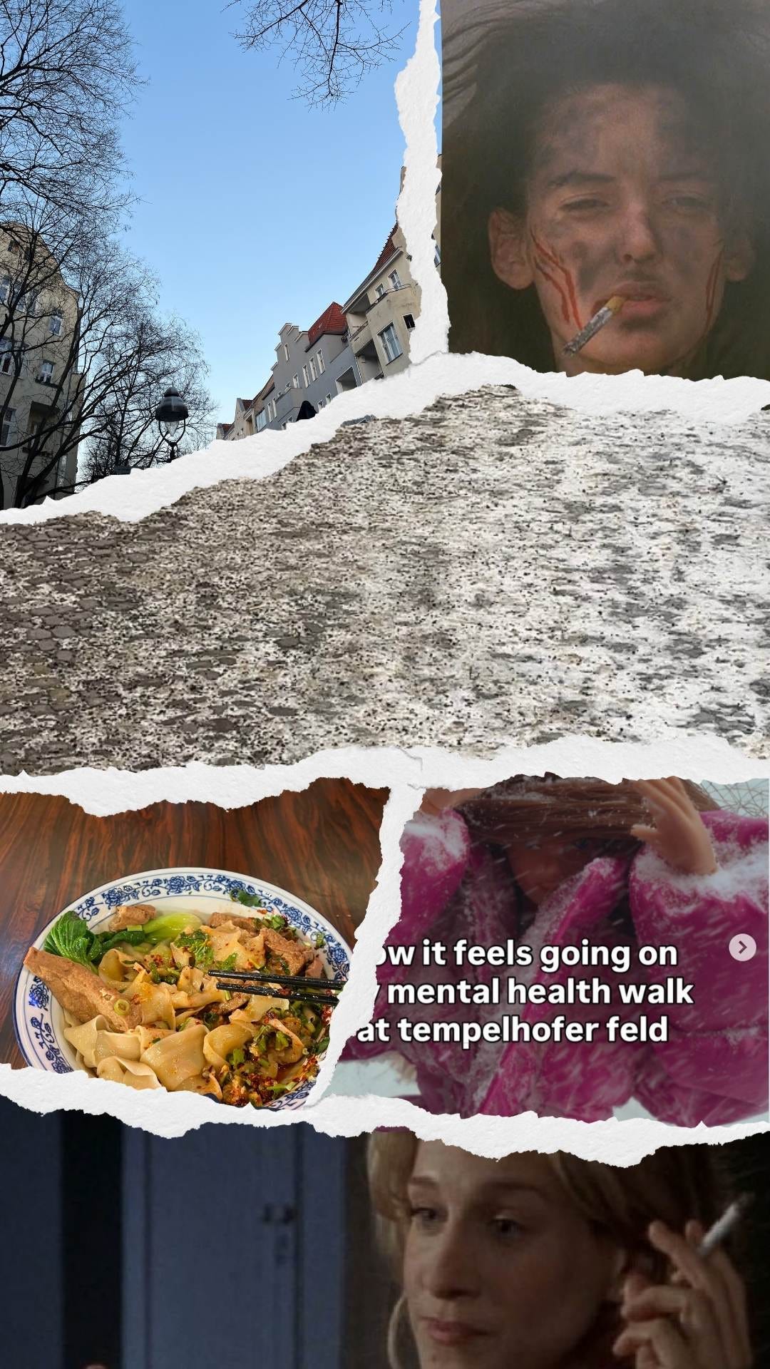 Mood board for winter in Berlin