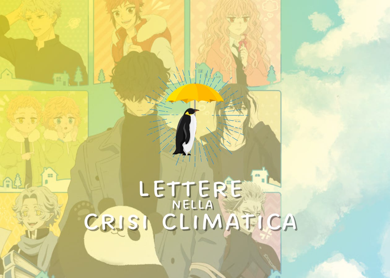Mr Villain's Day Off è il manga di cui parliamo in queste lettere nella crisi climatica