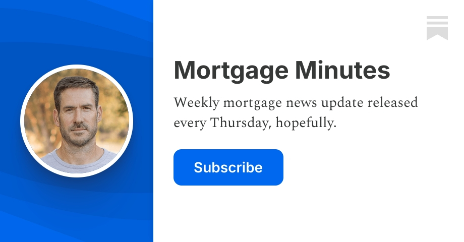 Mortgage Minutes | Colin Robertson | Substack