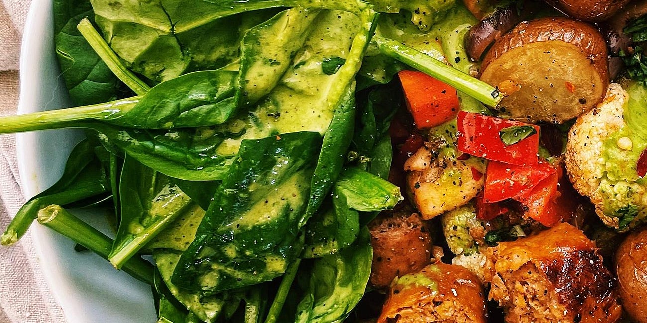 Roasted Veggie Tray Bake