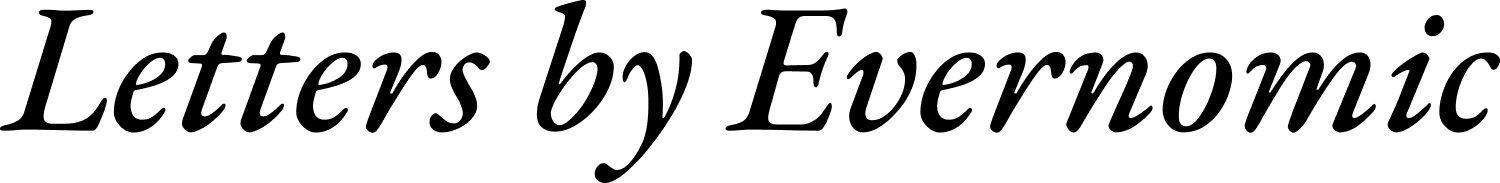 Letters by Evernomic