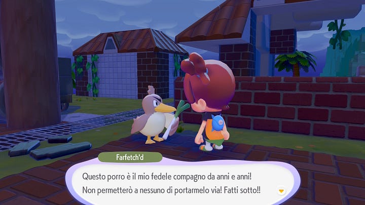 Dialoghi, Pokémon Pokopia