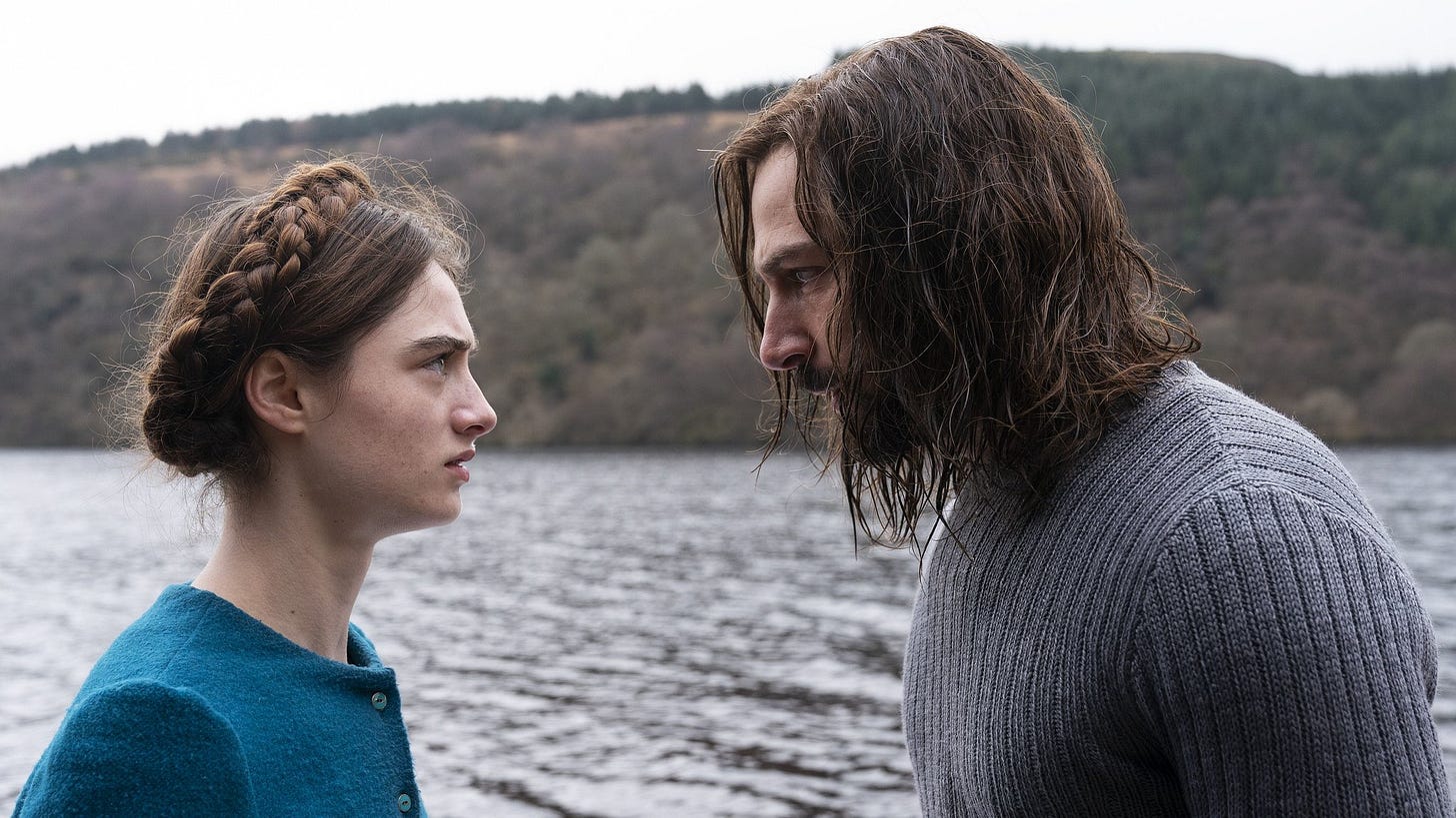 Raffey Cassidy as Selah and Michiel Huisman