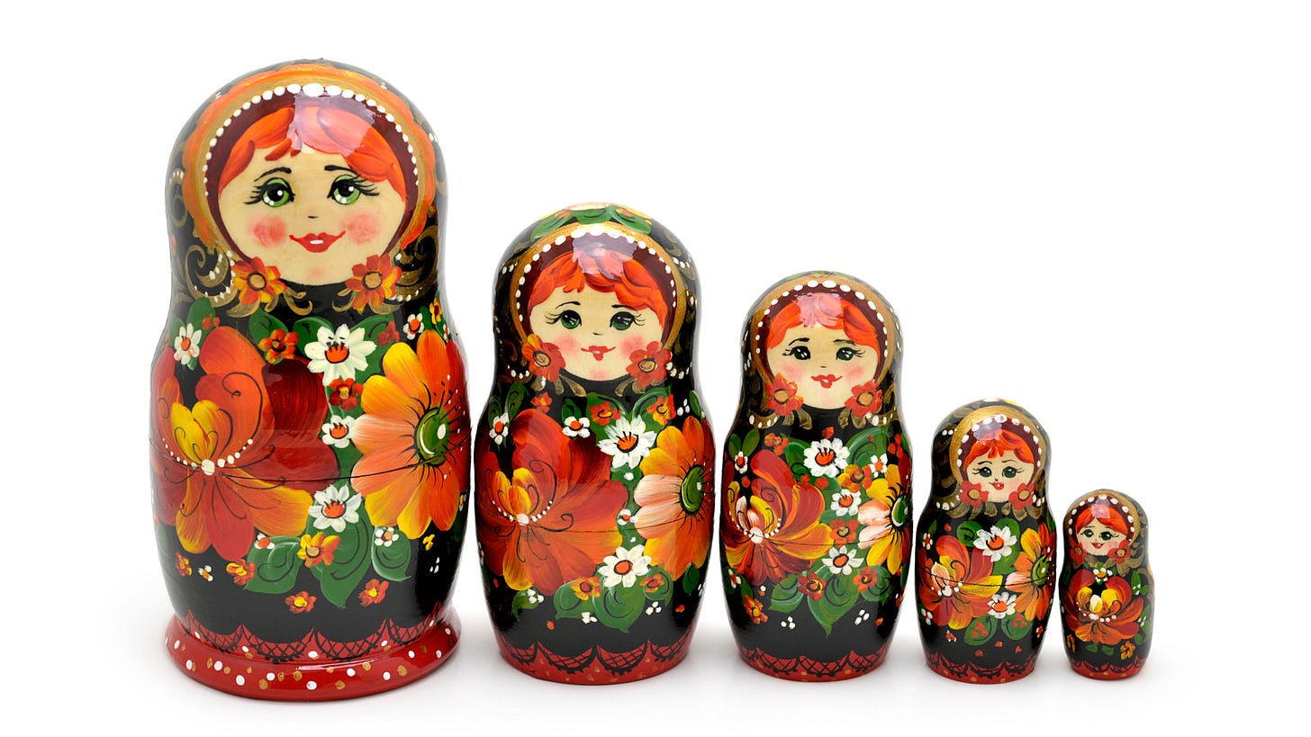 Objects of desire: Russian doll
