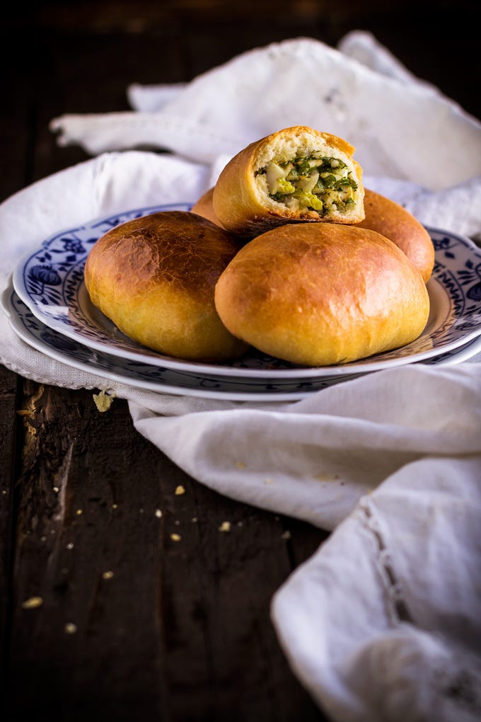 Traditional Ukrainian Piroshki Recipe - Egg and Rice Hand Pies | The Pure Taste Traditional Ukrainian Piroshki Recipe - Egg and Rice Hand Pies | The Pure Taste