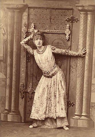 Image of Sarah Bernhardt in the title role of Sardou’s Théodora
