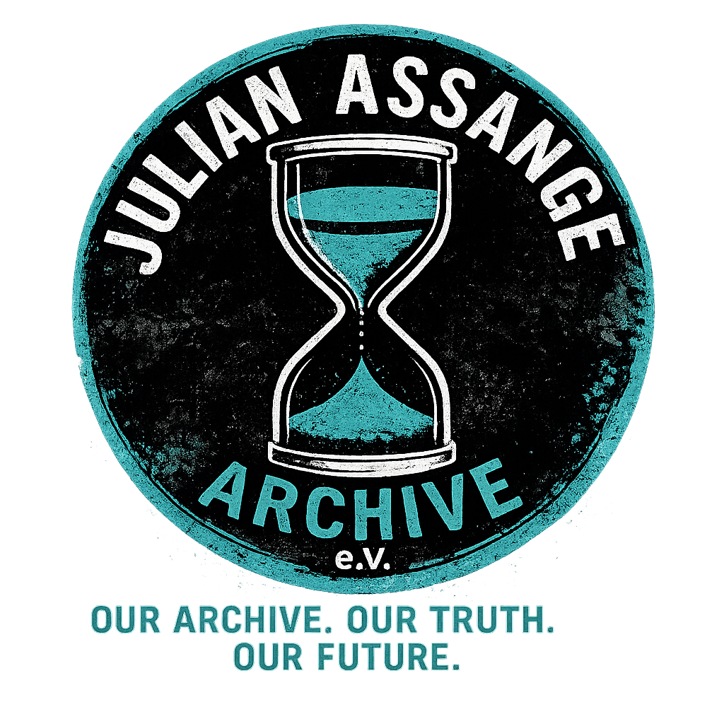 Julian Assange Archive logo