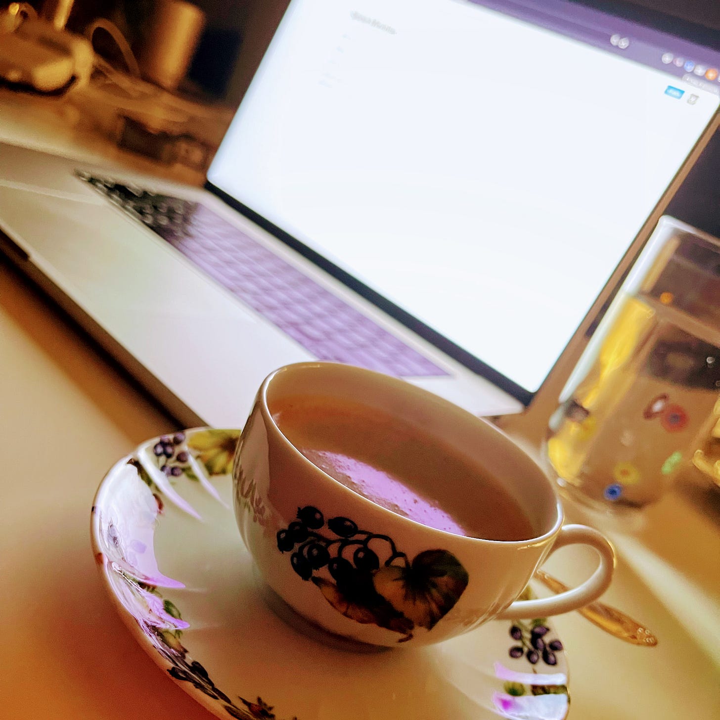 Coffee and Laptop