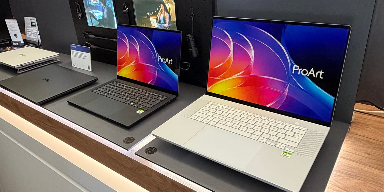 Nvidia RTX Spark laptops: pictures of every model from Computex 2026
