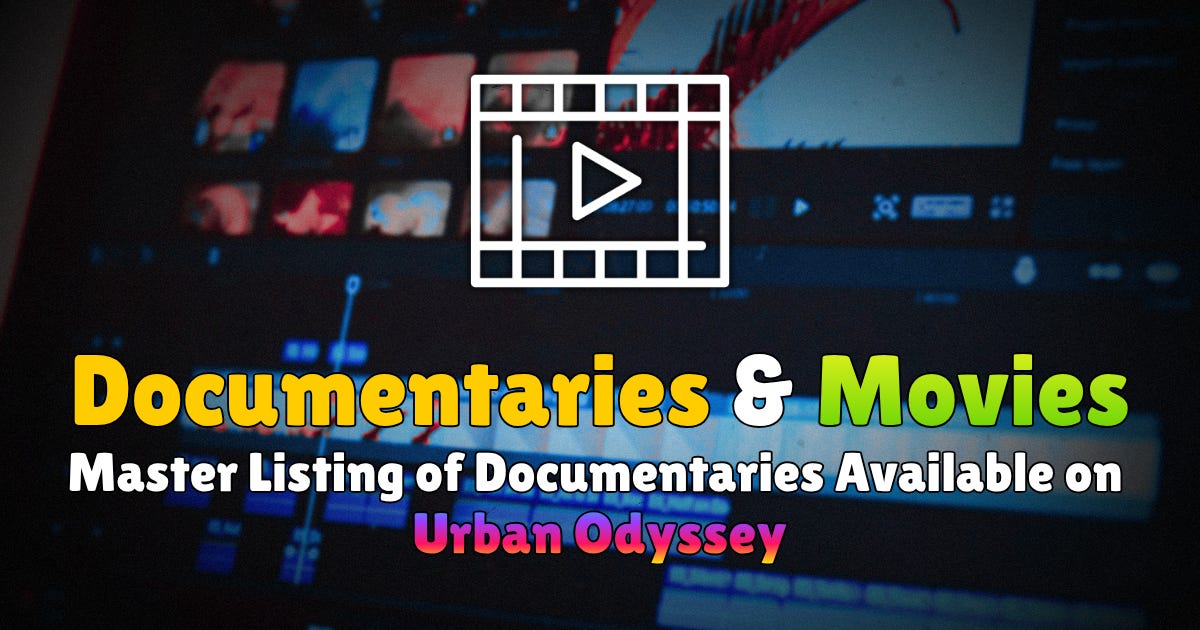 🎞️Documentaries & Movies🍿