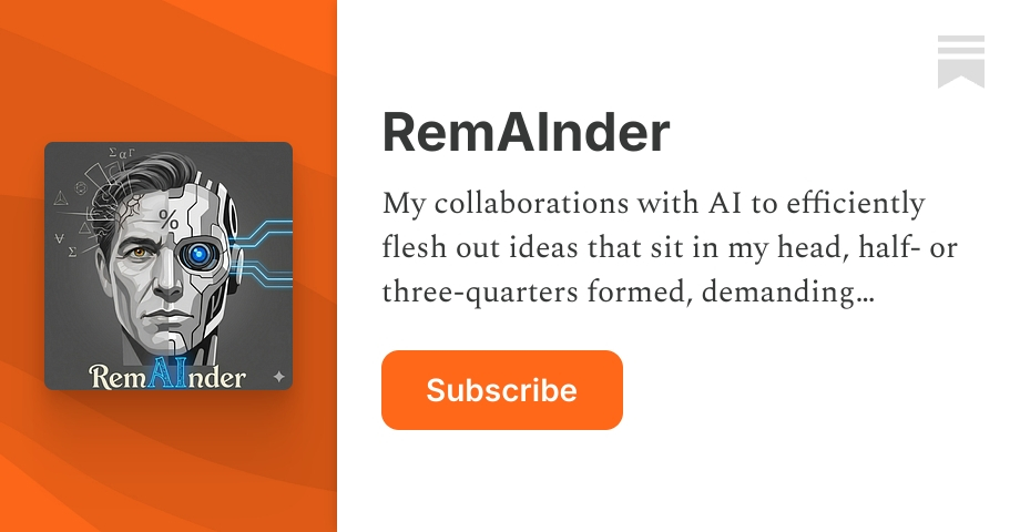 RemAInder | Daniel Oppenheimer | Substack