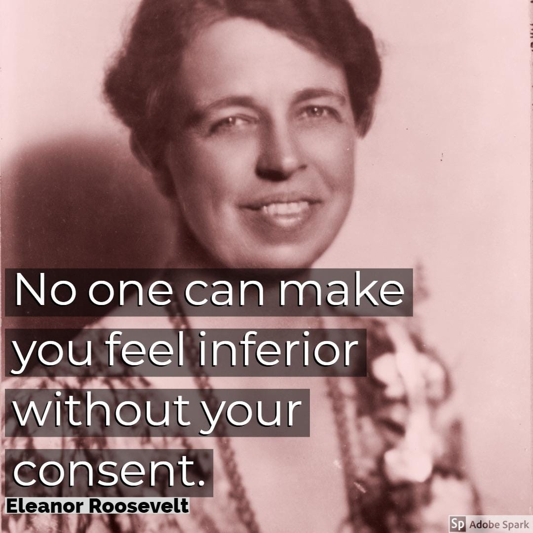 Image] My Favorite Quote, from Eleanor Roosevelt : r/GetMotivated