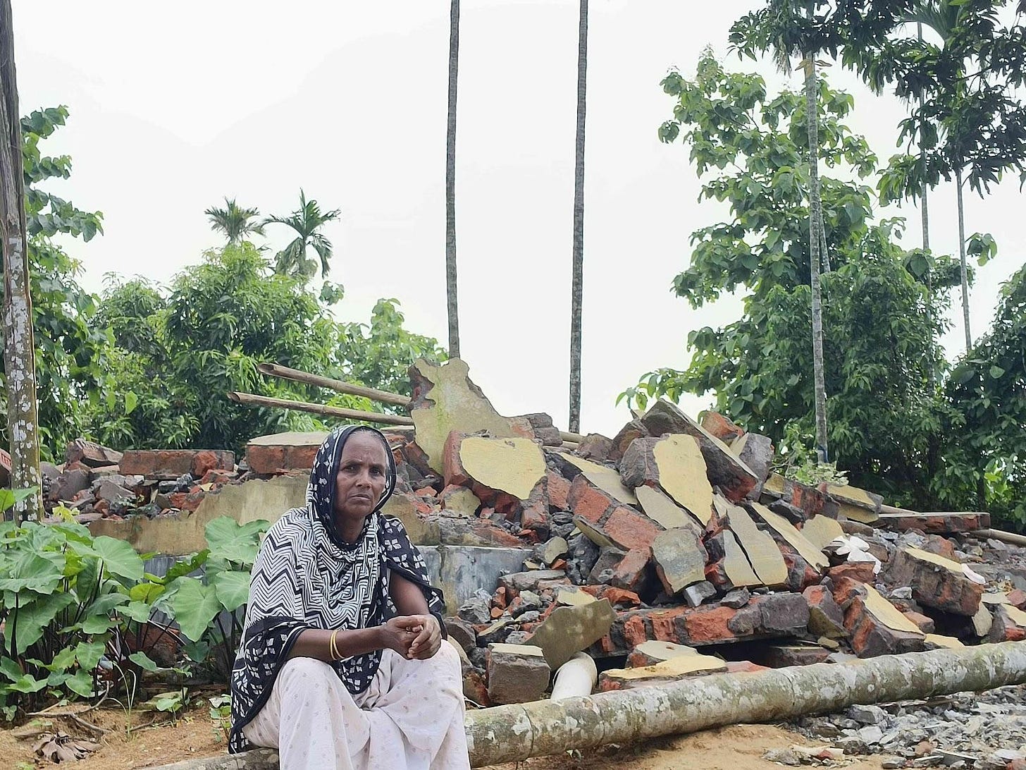 Akimon Nessa said her husband was born in Hasilbeel in Goalpara and had been living there for 60 years. Credit: Rokibuz Zaman.