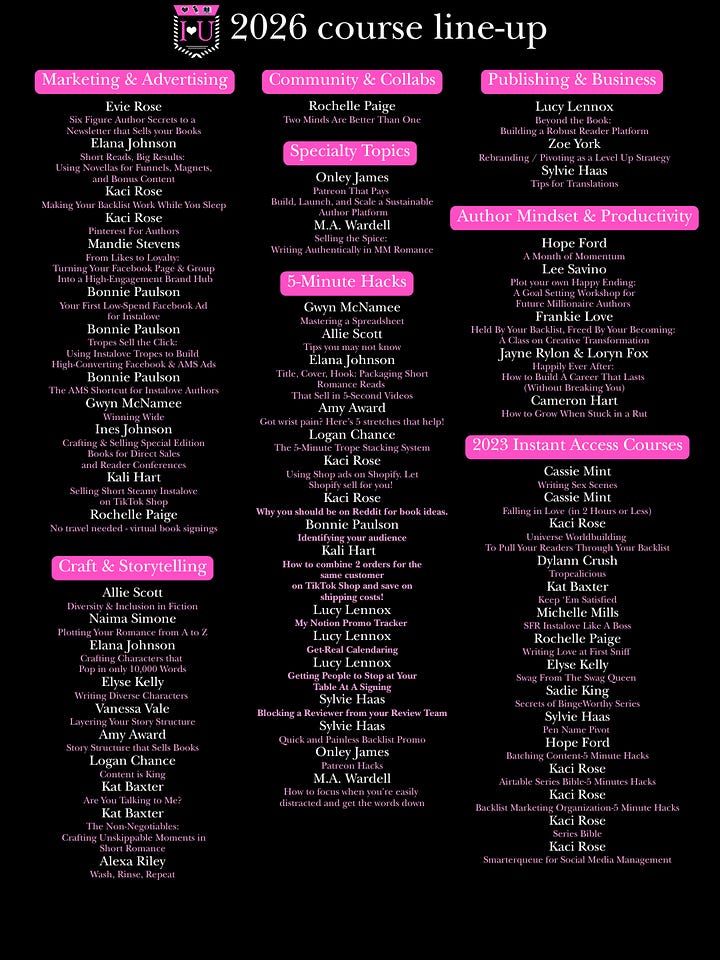 Instalove University Info