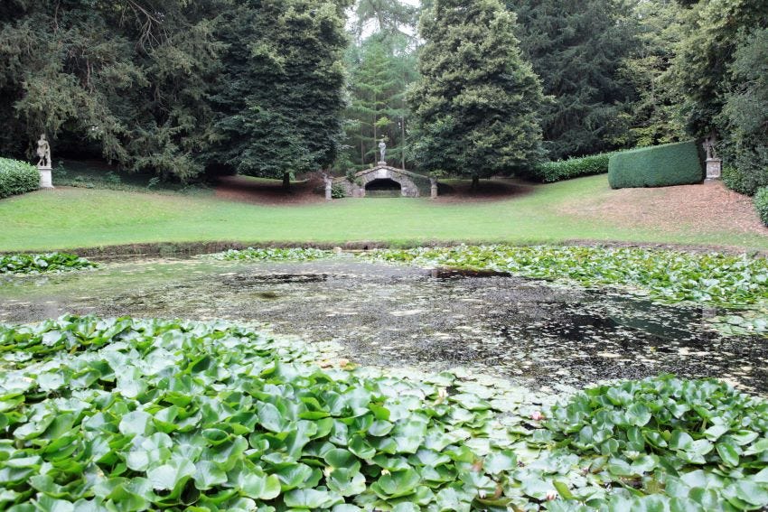 Pool at Rousham copyright Charles Hawes Pool at Rousham copyright Charles Hawes