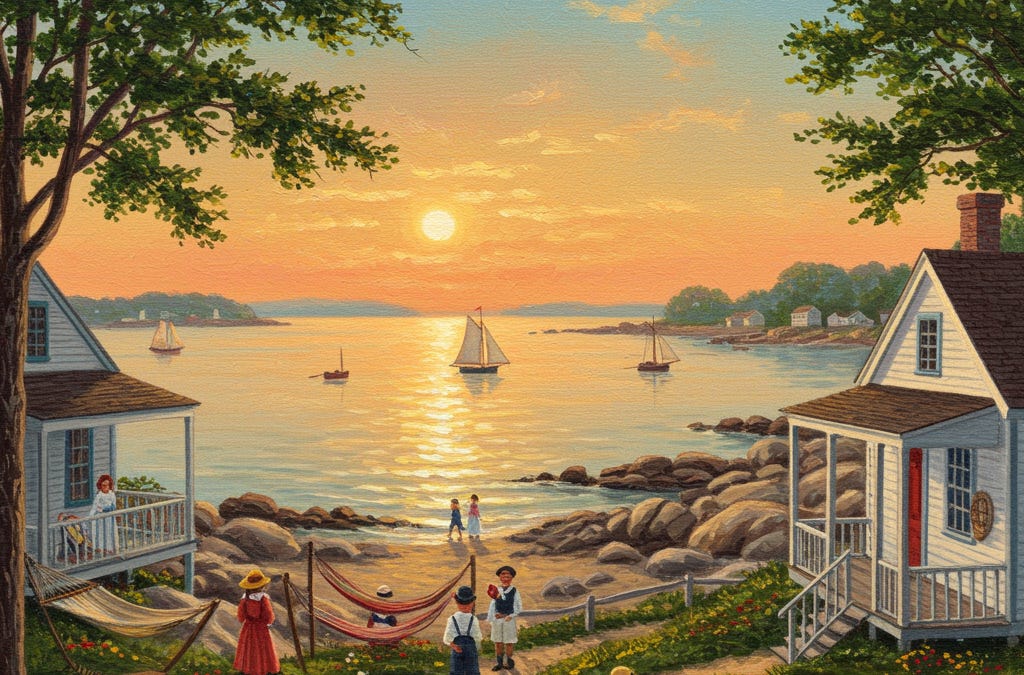 Atlantic vs Pacific Coast: Why the East Coast Ocean Is Summer Paradise (Vintage 1905 Travel Tale)