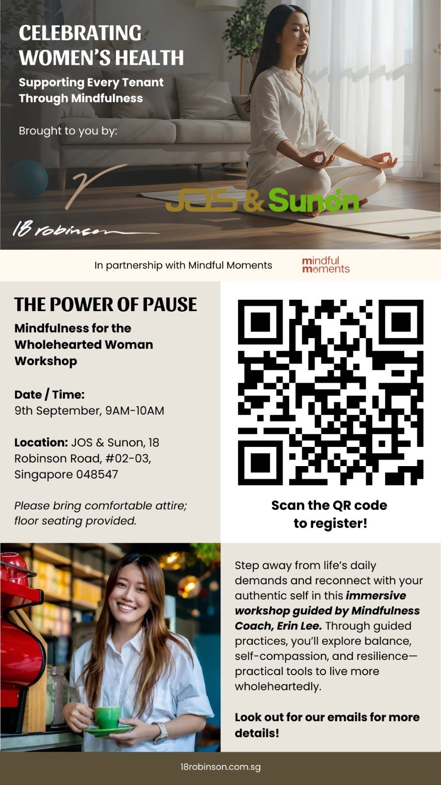The Power of Pause: Mindfulness for the Wholehearted Woman - with Erin Lee