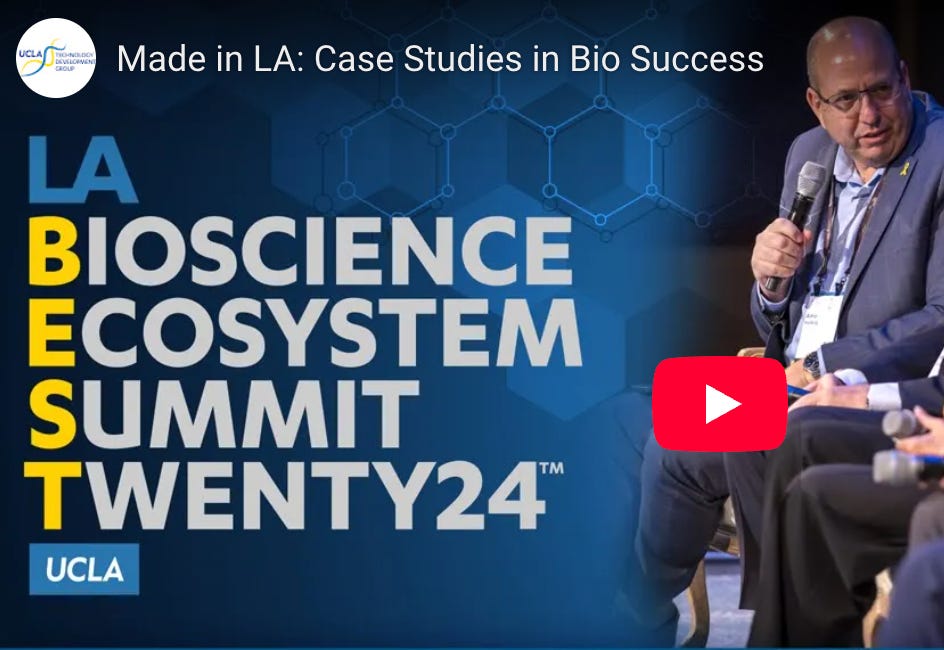 Made in LA: Case Studies in Bio Success