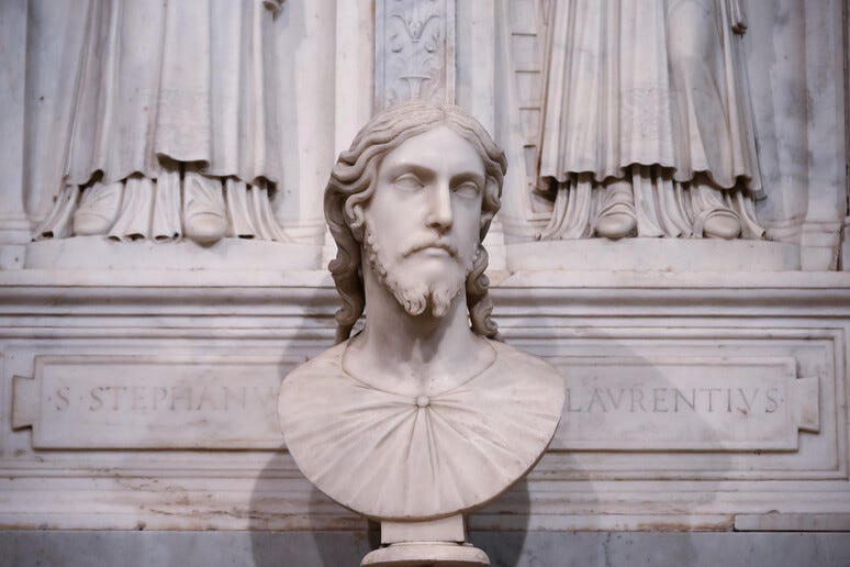 Confirman que es de Miguel Ängel el busto de una iglesia romana © ANSA/ANSA/ALESSANDRO DI MEO