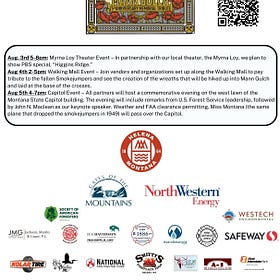 Mann Gulch 75th Anniversary Commemoration Events
