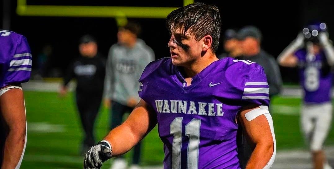 Waunakee High School standout McCoy Smith, who committed to the Wisconsin football program as a preferred walk-on in the 2026 class Waunakee High School standout McCoy Smith, who committed to the Wisconsin football program as a preferred walk-on in the 2026 class