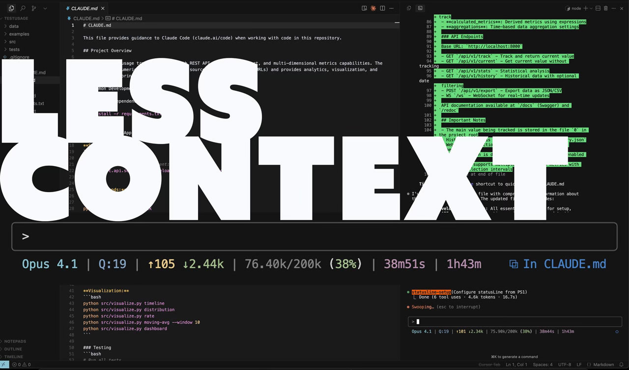 Why Claude Code Context Usage Tool Lies to You