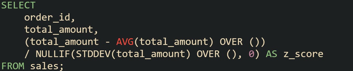 How to Detect Outliers in SQL Without Extra Tools