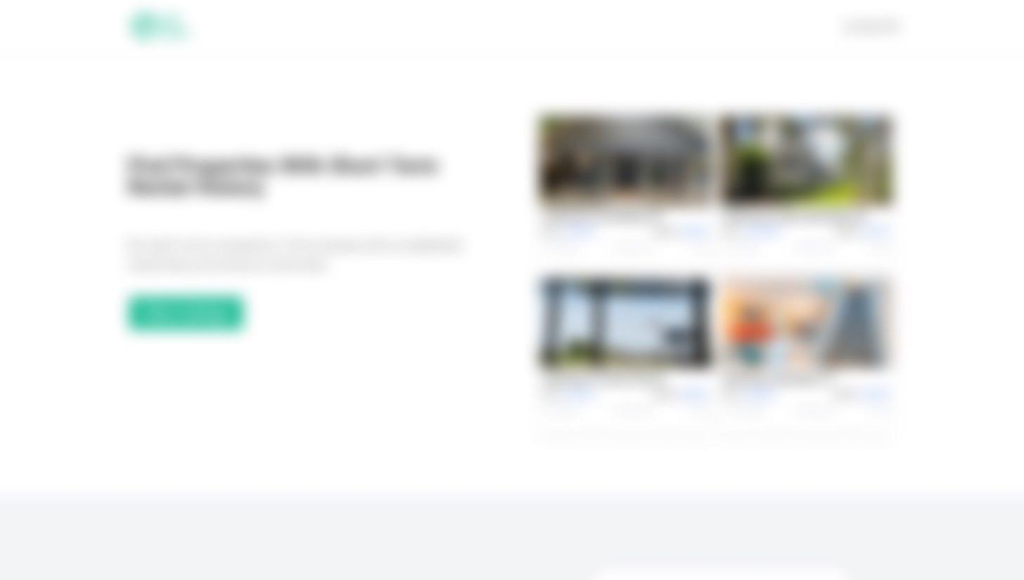 Short Term Rentals Marketplace