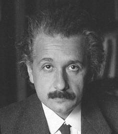Picture of young Einstein.