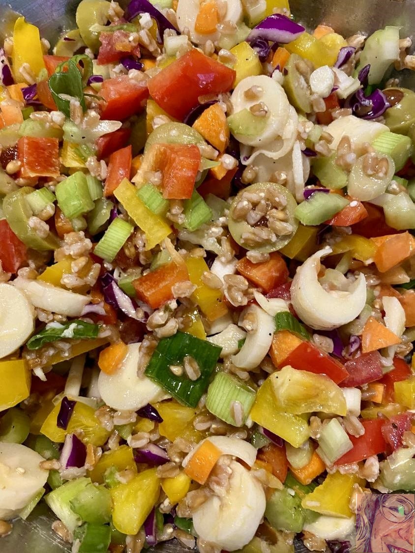 Salade de farro (crédit photo Phrenssynnes)