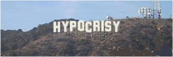 Hypocrisy image Hypocrisy image