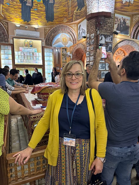 photos from inside monsters in Egypt