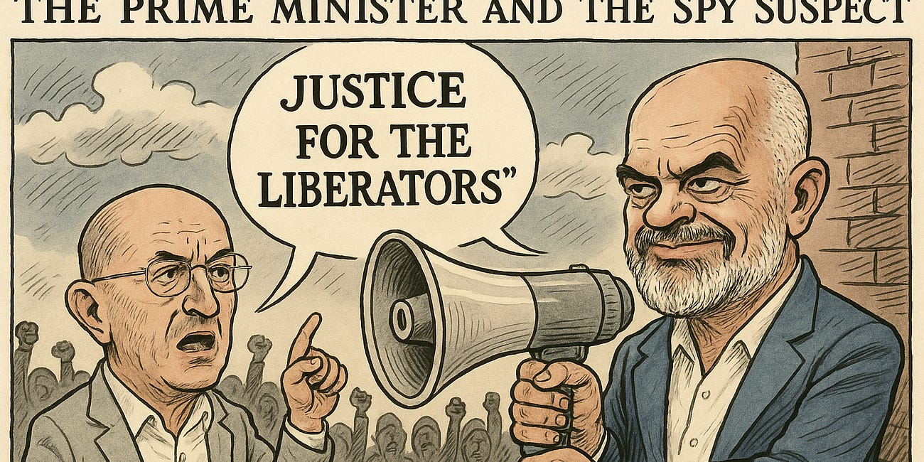 The Prime Minister and the Spy Suspect