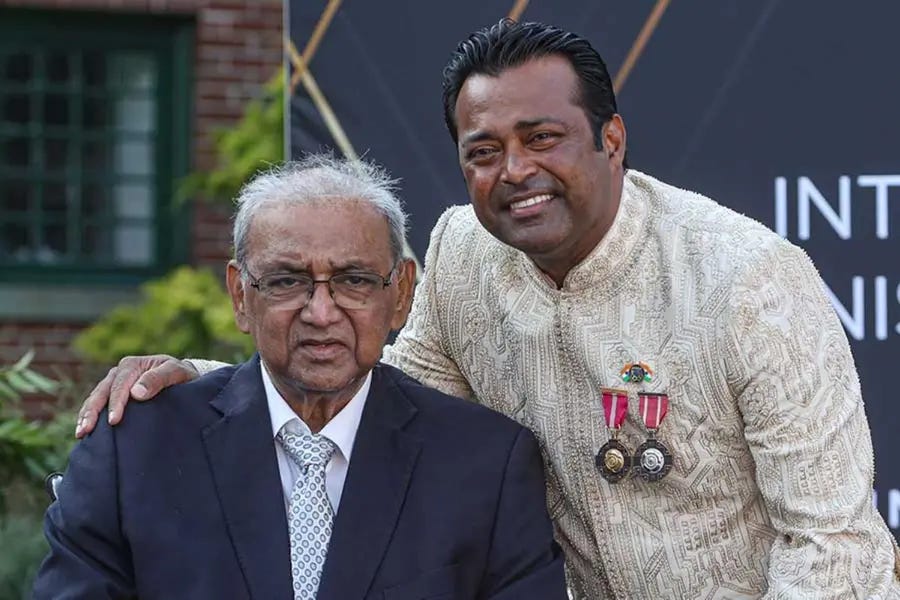 Tennis star Leander Paes's father, Vece Paes, passes away at 80