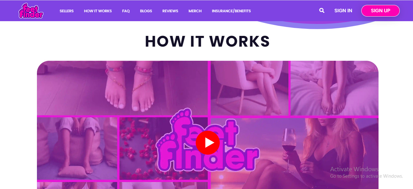 how feetfinder works