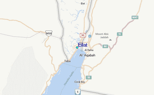 Eilat Tide Station Location Guide Eilat Tide Station Location Guide