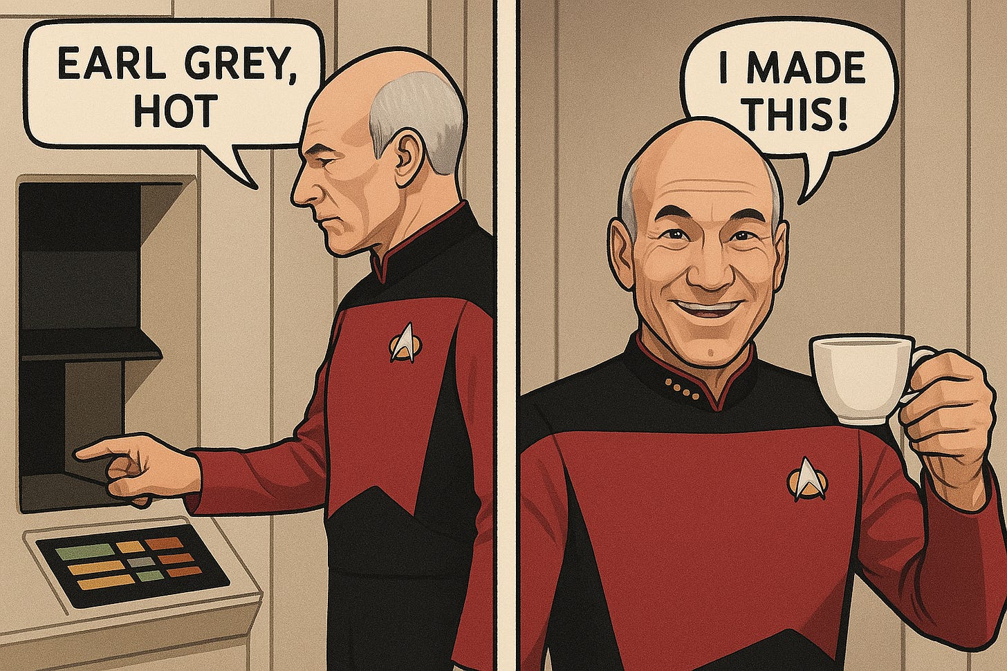 r/ChatGPT - EARL GREY, HOT I MADE THIS!