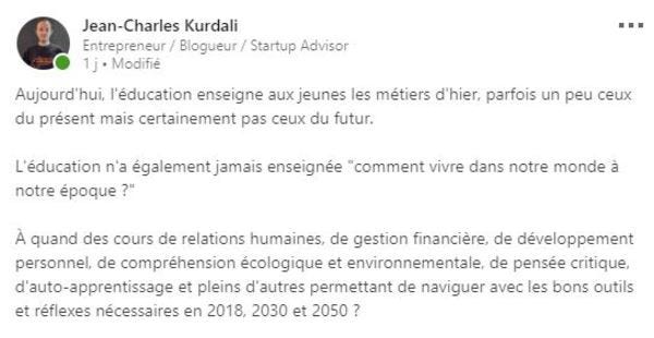 Qu'en pensez vous ?