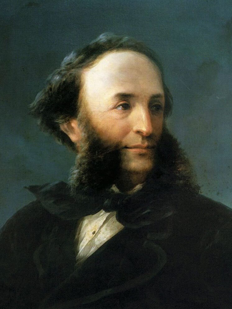 Portrait of Ivan Aivazovsky Portrait of Ivan Aivazovsky