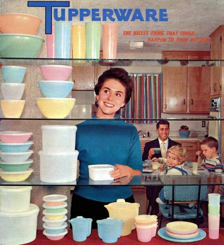 Vintage Tupperware: See 100+ retro plastic container styles, from the '50s  to the '80s - Click Americana