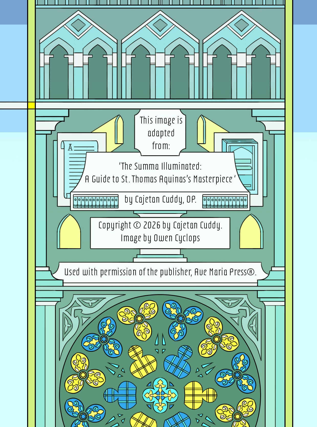 So, I illustrated the entire Summa Theologica